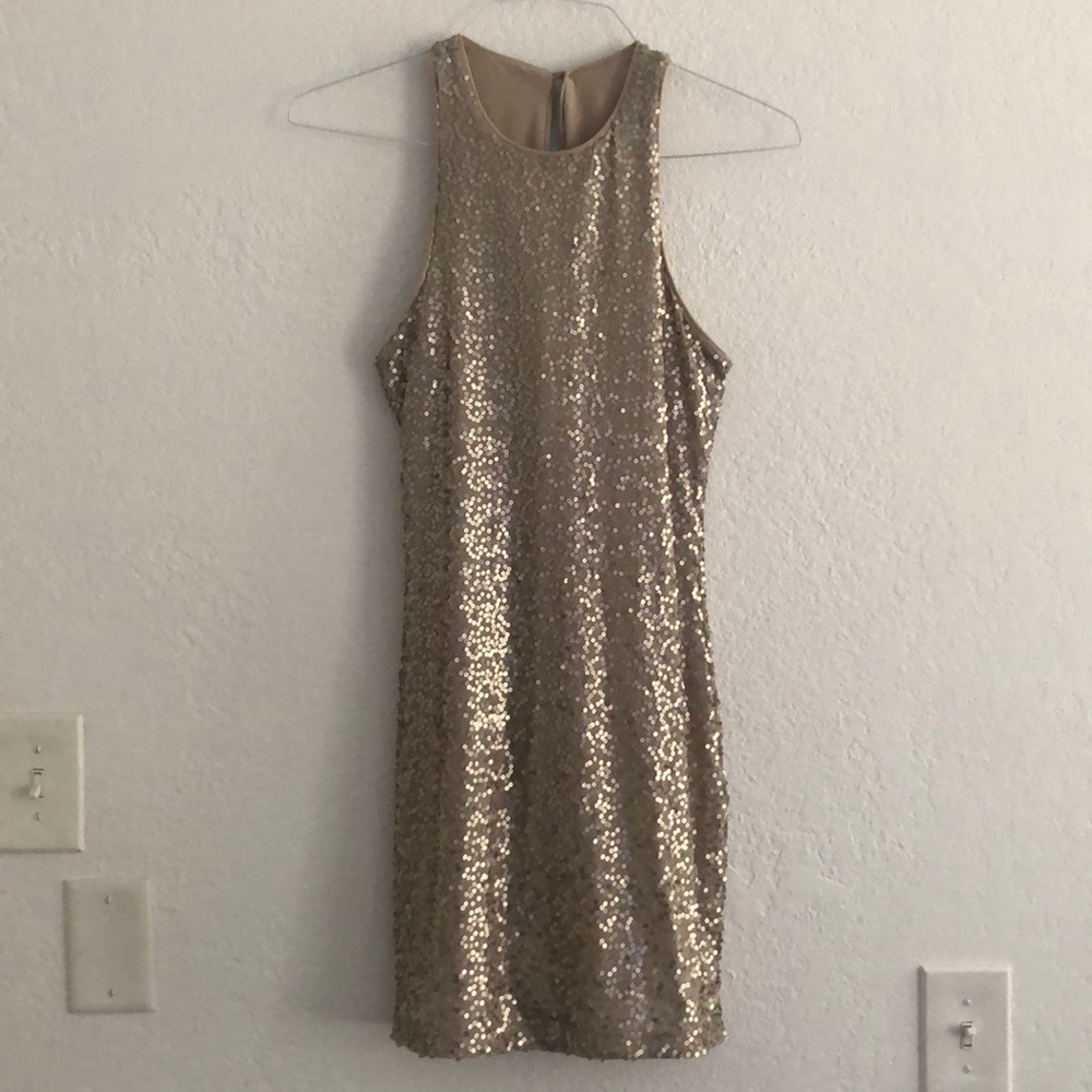 Gold Dress